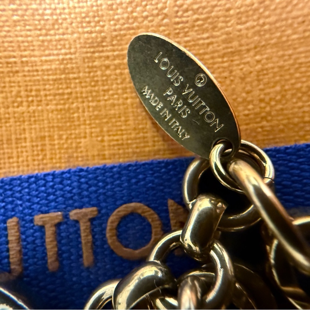 LOUIS VUITTON Cert Auth Bijoux Sac Tapage Bag Charm Keychain w/ COA, box & bag - Picture 6 of 13